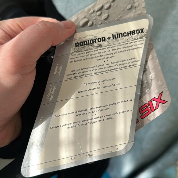 NWT Men's Level Six Lunch Box Neoprene Sz S Shorts - Picture 6 of 10